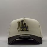 New Era 9Forty A-Frame MLB Cascade World Series Los Angeles Dodgers Chrome/Black