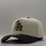 New Era 9Forty A-Frame MLB Cascade World Series Los Angeles Dodgers Chrome/Black