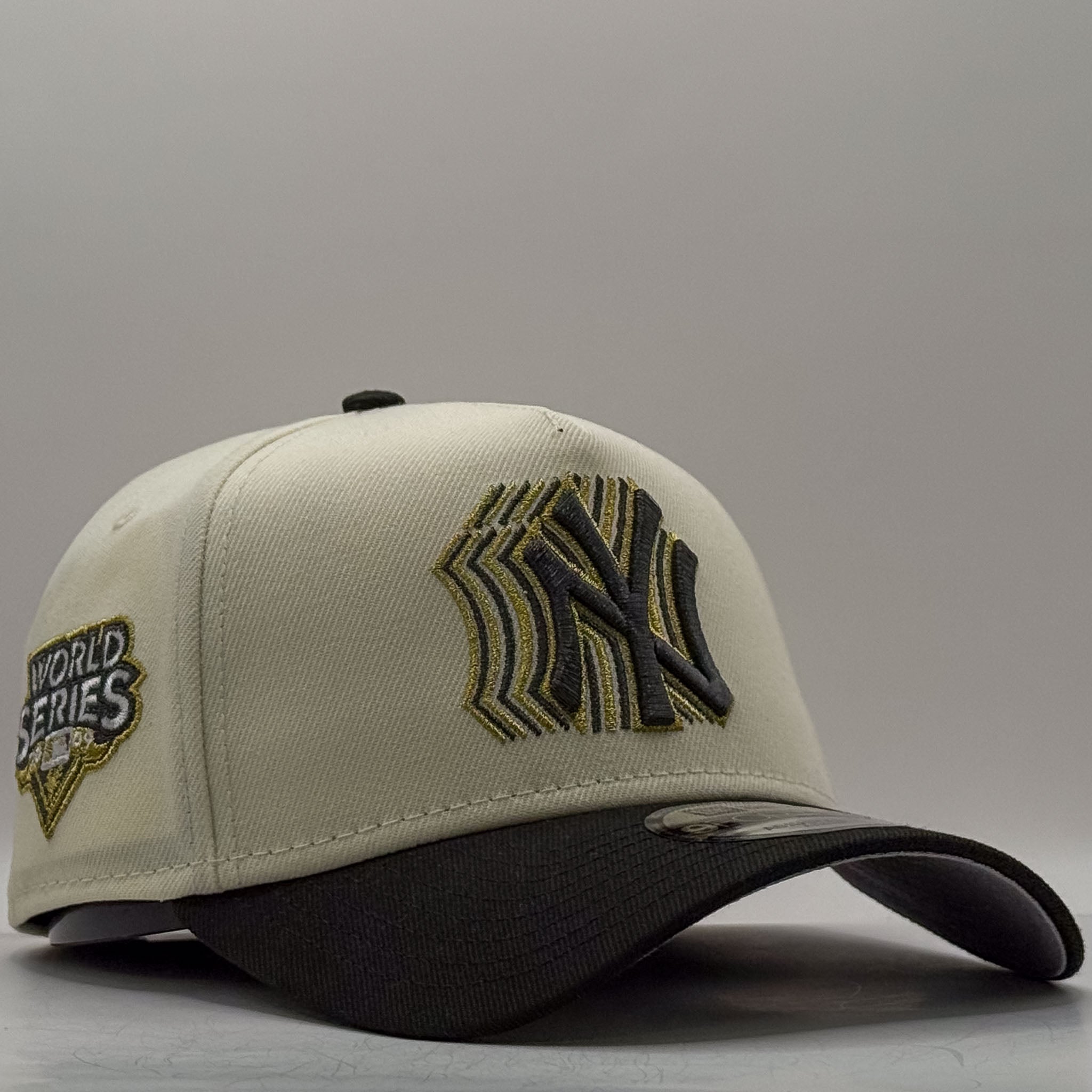 New Era 9Forty A-Frame MLB Cascade World Series New York Yankees Chrome/Black