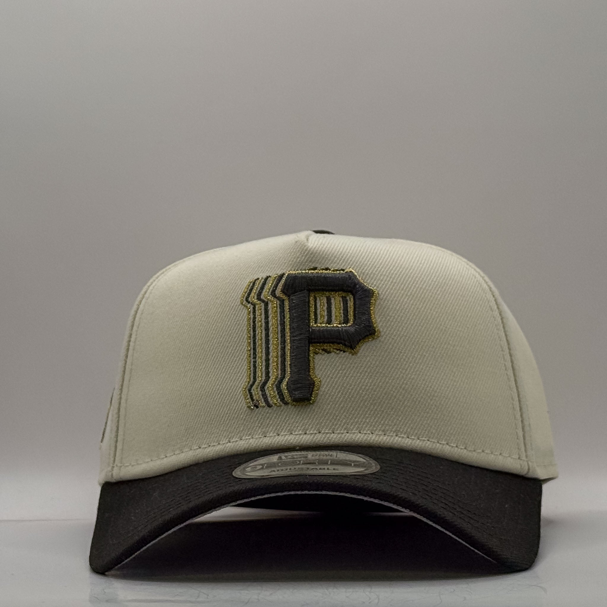 New Era 9Forty A-Frame MLB Cascade World Series Pittsburgh Pirates Chrome/Black