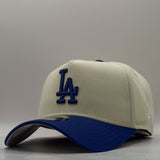 New Era 9Forty A-Frame MLB Los Angeles Dodgers Cooperstown Chrome/Navy