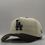 New Era 9Forty A-Frame MLB Los Angeles Dodgers Cooperstown Chrome/Black