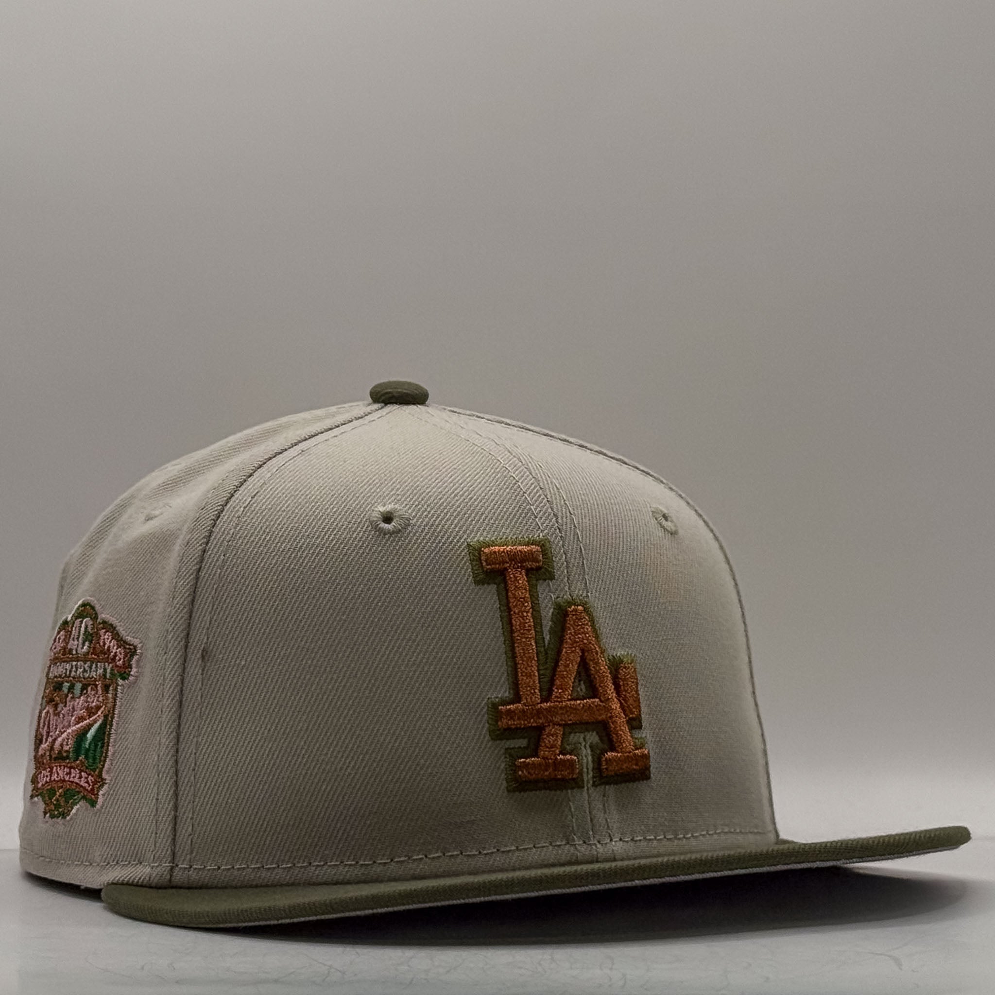 New Era 59Fifty MLB 40th Anniversary Los Angeles Dodgers Stone/Olive