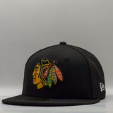 New Era 59Fifty NHL Chicago Blackhawks Black/Team