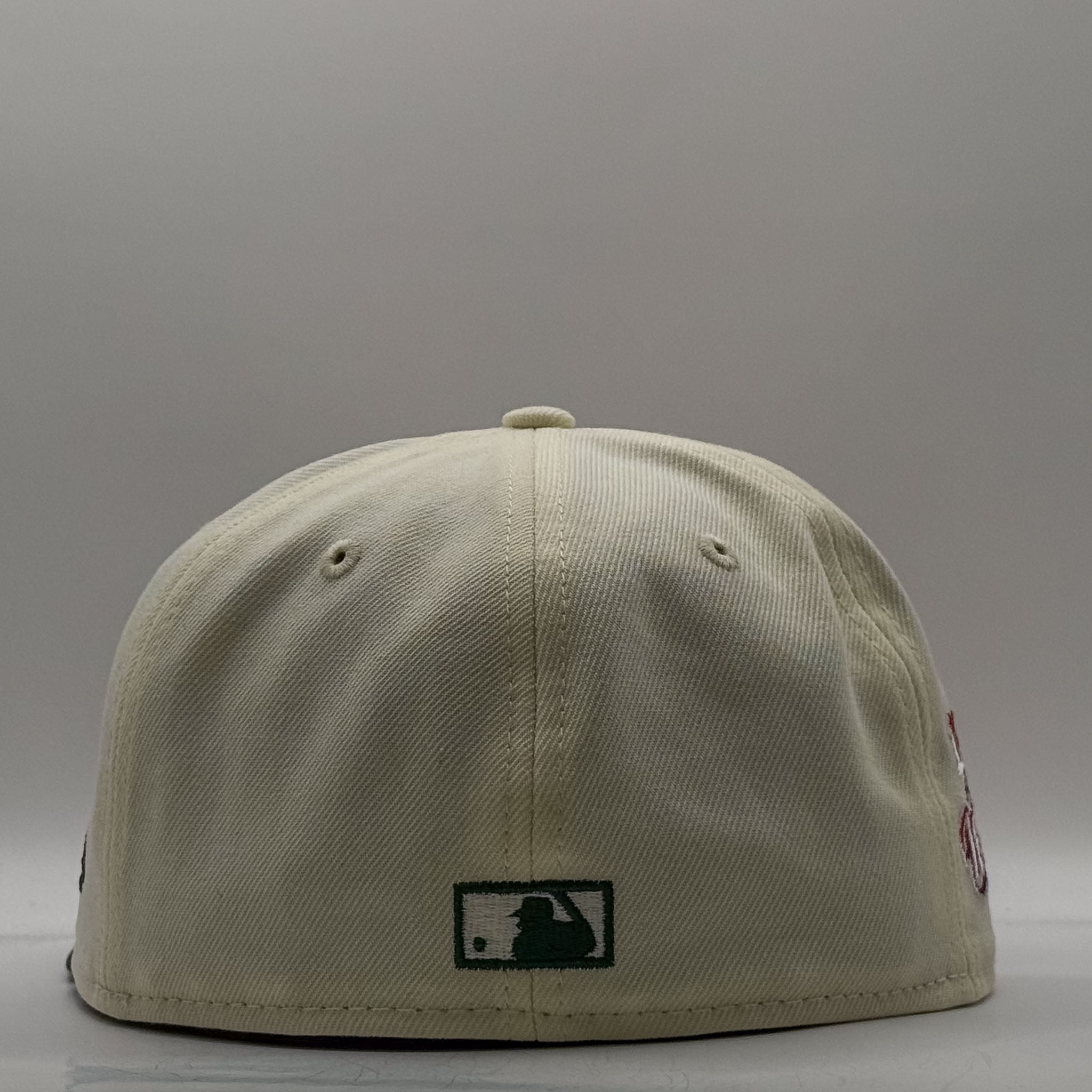 New Era 59Fifty MLB World Series Oakland Athletics Chrome White/Dark Green