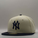 New Era 59Fifty MLB World Series New York Yankees Chrome White/Navy