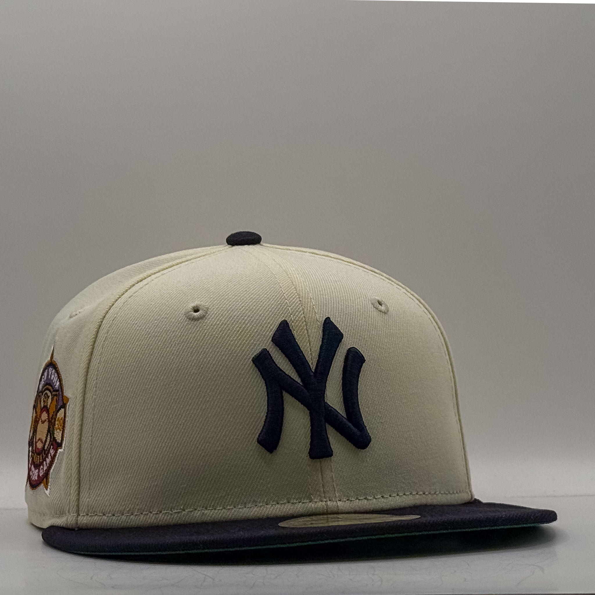 New Era 59Fifty MLB World Series New York Yankees Chrome White/Navy