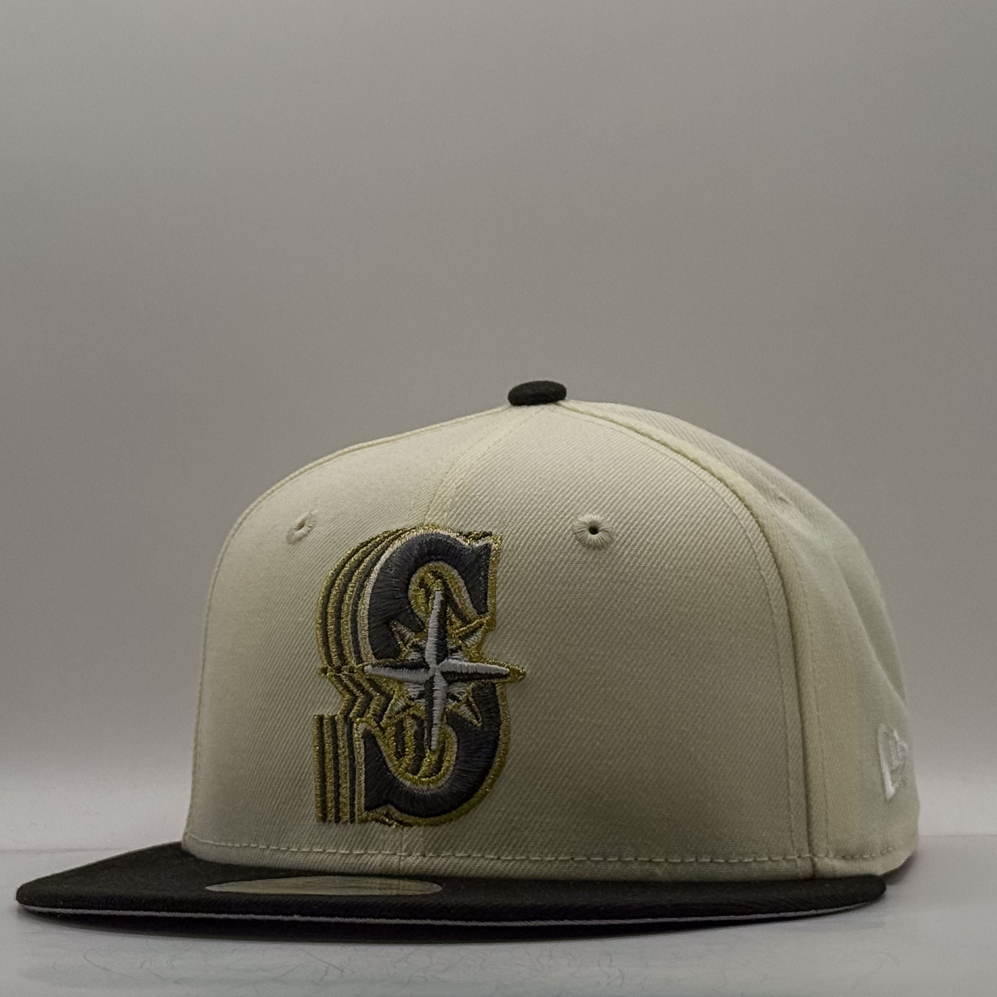 New Era 59Fifty MLB Cascade ASG Logo Seattle Mariners Chrome/Black