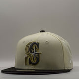 New Era 59Fifty MLB Cascade ASG Logo Seattle Mariners Chrome/Black