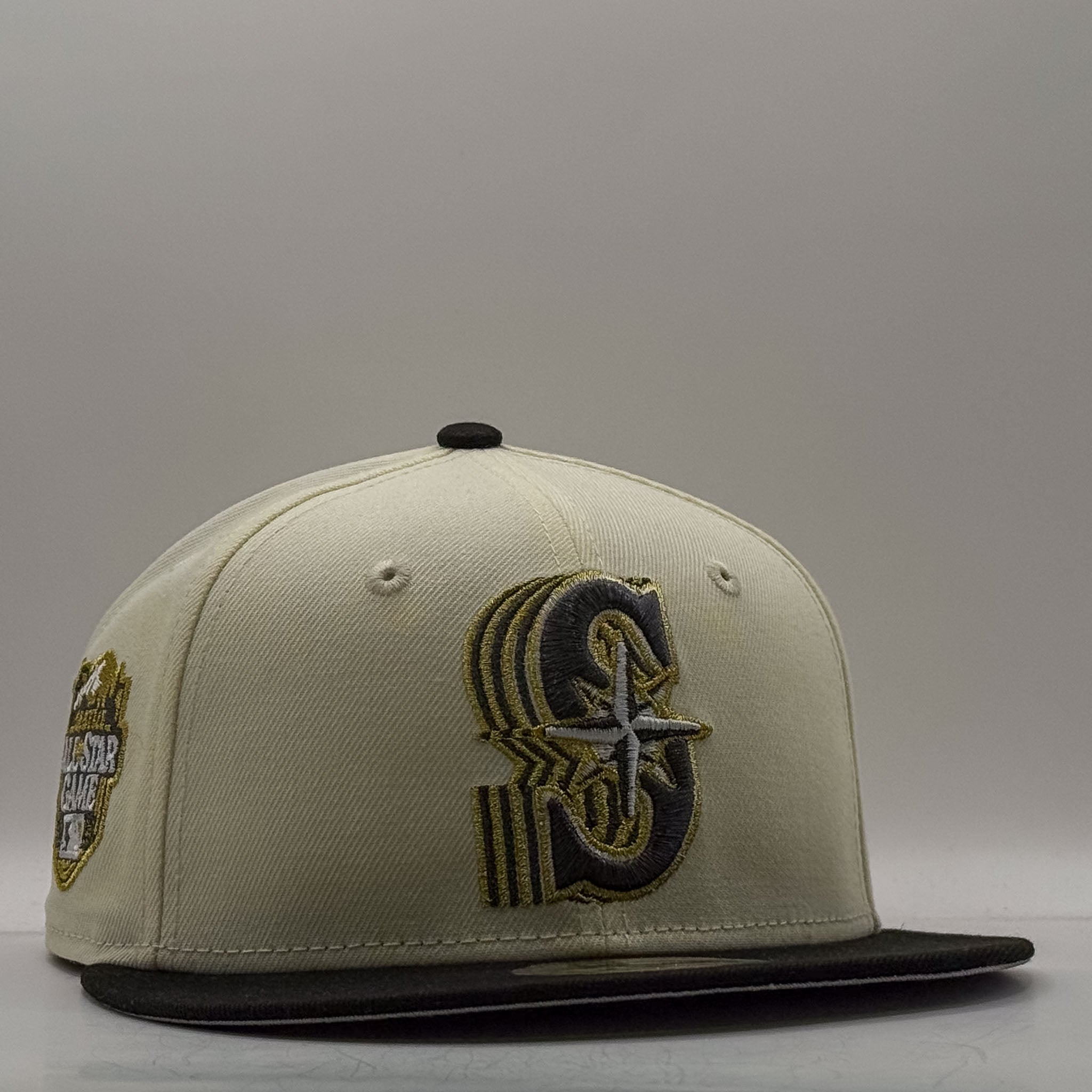 New Era 59Fifty MLB Cascade ASG Logo Seattle Mariners Chrome/Black