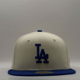 New Era 59Fifty MLB World Series Los Angeles Dodgers Chrome White/Dark Royal