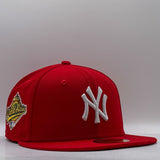 New Era 59Fifty MLB 96 World Series New York Yankees Scarlet