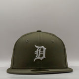 New Era 59Fifty MLB Olive Detroit Tigers