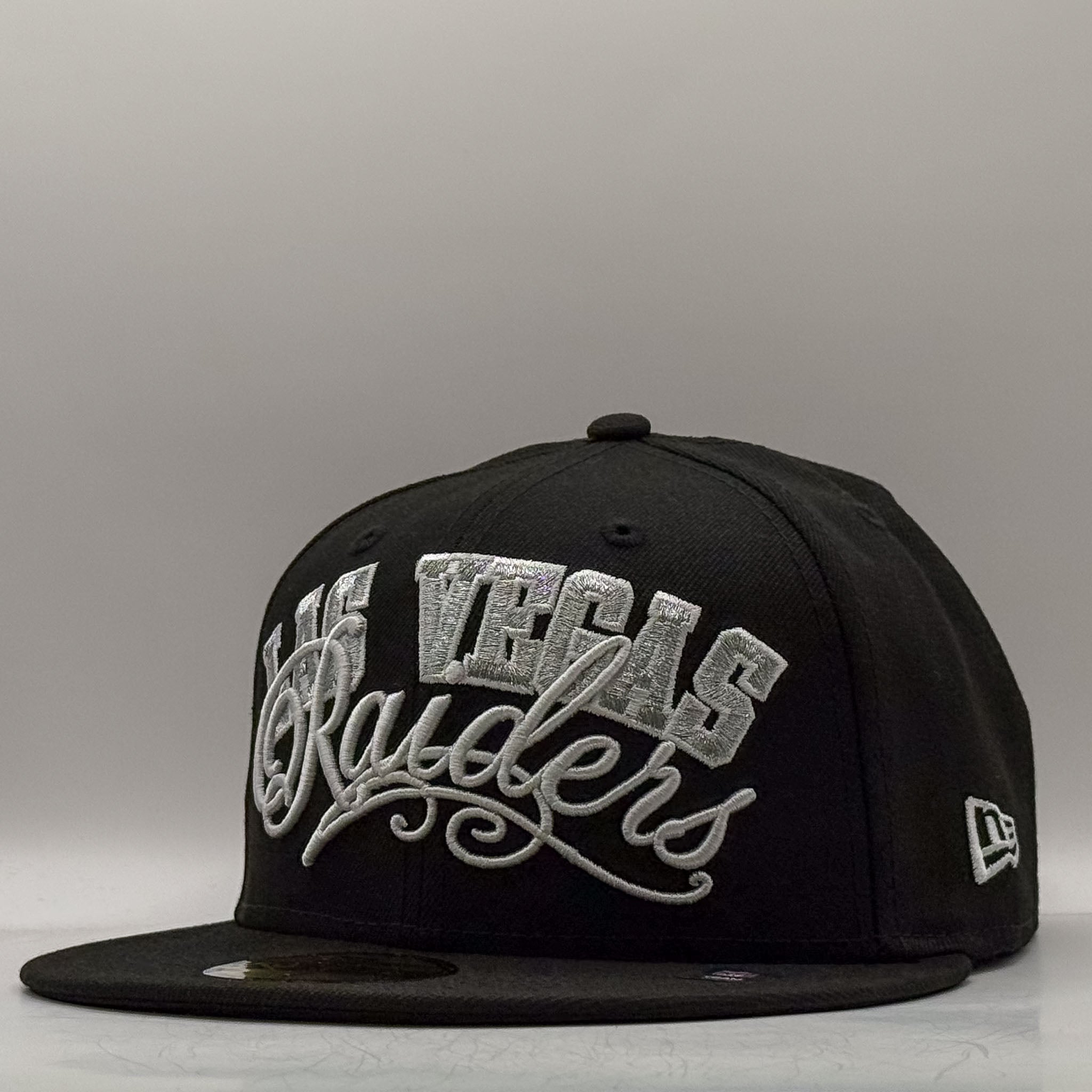 New Era 59Fifty NFL Script Las Vegas Raiders Black