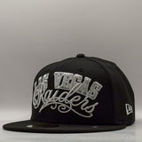New Era 59Fifty NFL Script Las Vegas Raiders Black