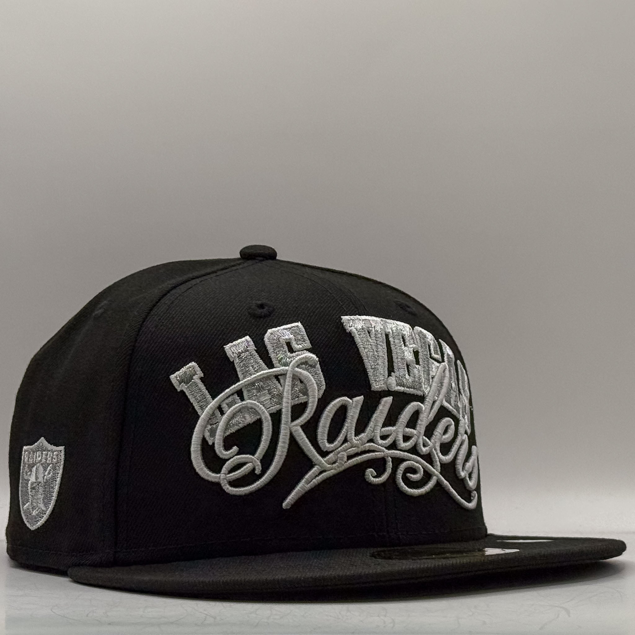 New Era 59Fifty NFL Script Las Vegas Raiders Black