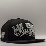 New Era 59Fifty NFL Script Las Vegas Raiders Black
