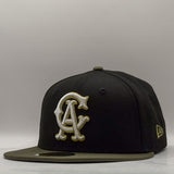 New Era 59Fifty MLB 1967 ASG California Angels Cooperstown Black/Olive