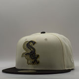 New Era 59Fifty MLB Cascade WS Chicago White Sox Chrome/Black