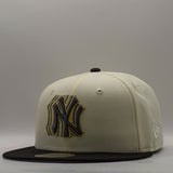 New Era 59Fifty MLB Cascade WS New York Yankees Chrome/Black
