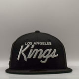 New Era 59Fifty NHL Script Los Angeles Kings Black