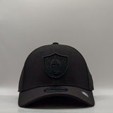 New Era 39Thirty NFL Diamond Era Tonal Las Vegas Raiders Black
