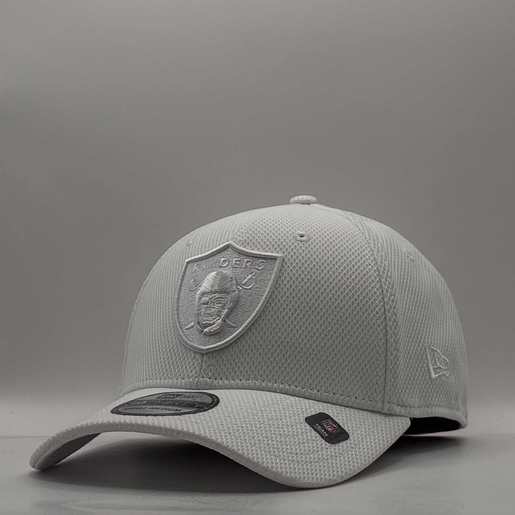 New Era 39Thirty NFL Diamond Era Tonal Las Vegas Raiders White