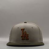 New Era 59Fifty MLB 40th Anniversary Los Angeles Dodgers Stone/Olive