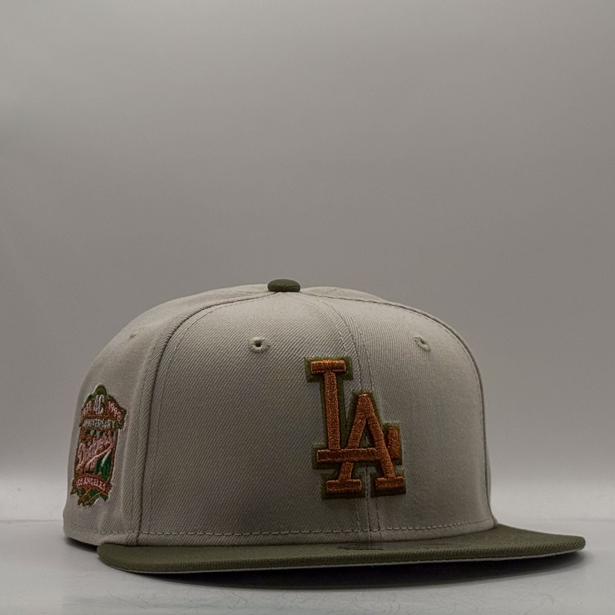 New Era 59Fifty MLB 40th Anniversary Los Angeles Dodgers Stone/Olive
