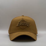 New Era 9Forty A-Frame NBA Tonal Wheat Los Angeles Lakers