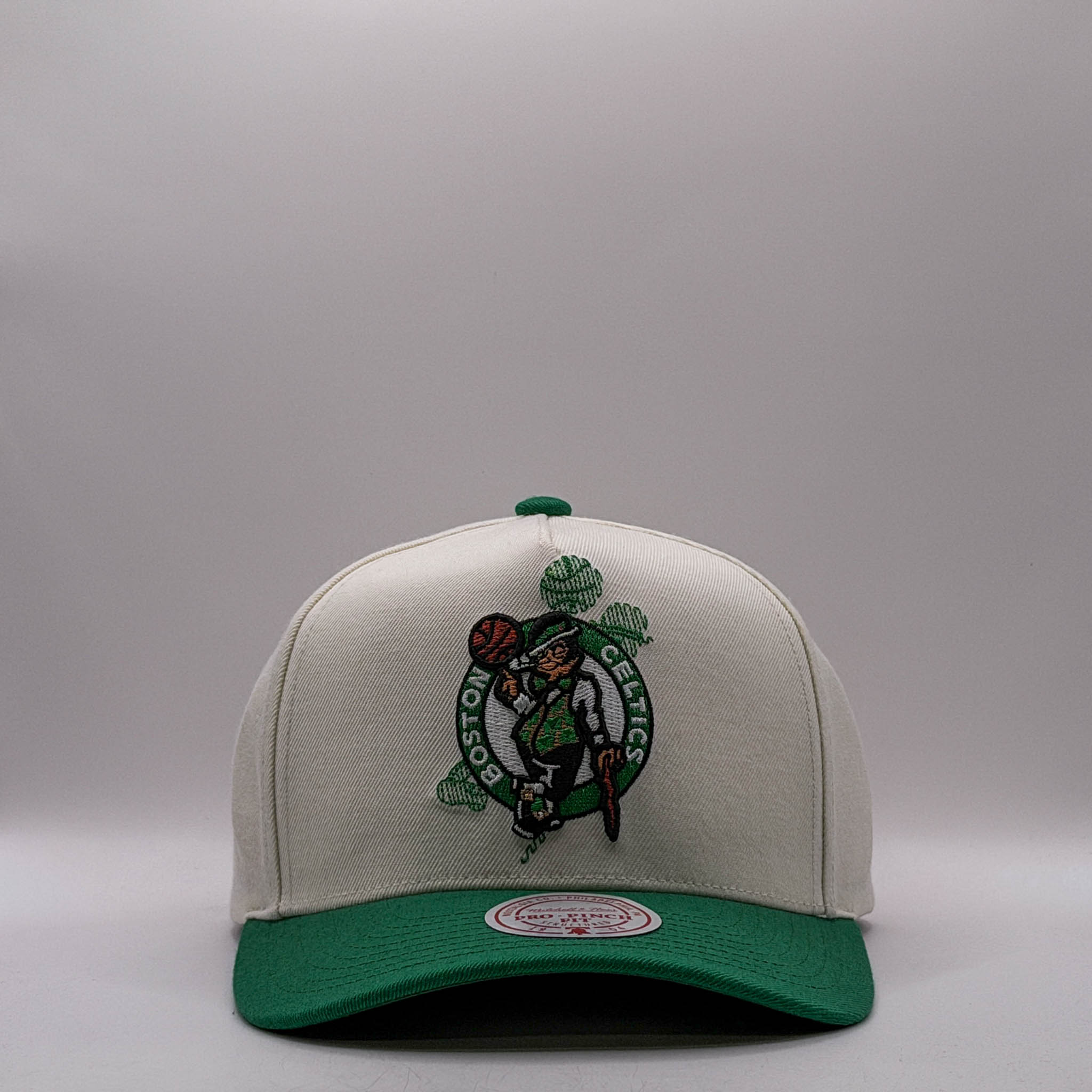 Mitchell & Ness NBA Pro Pinch Tilted Draft Boston Celtics Chrome White