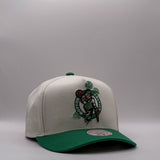Mitchell & Ness NBA Pro Pinch Tilted Draft Boston Celtics Chrome White