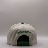 Mitchell & Ness NBA Pro Pinch Tilted Draft Boston Celtics Chrome White
