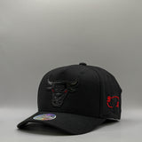 Mitchell & Ness NBA Flexfit 110 1996 Chicago Bulls Championship Game Day Black