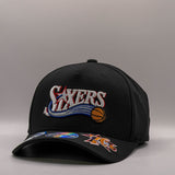 Mitchell & Ness NBA Flexfit 110 Double Up Philadelphia 76ers