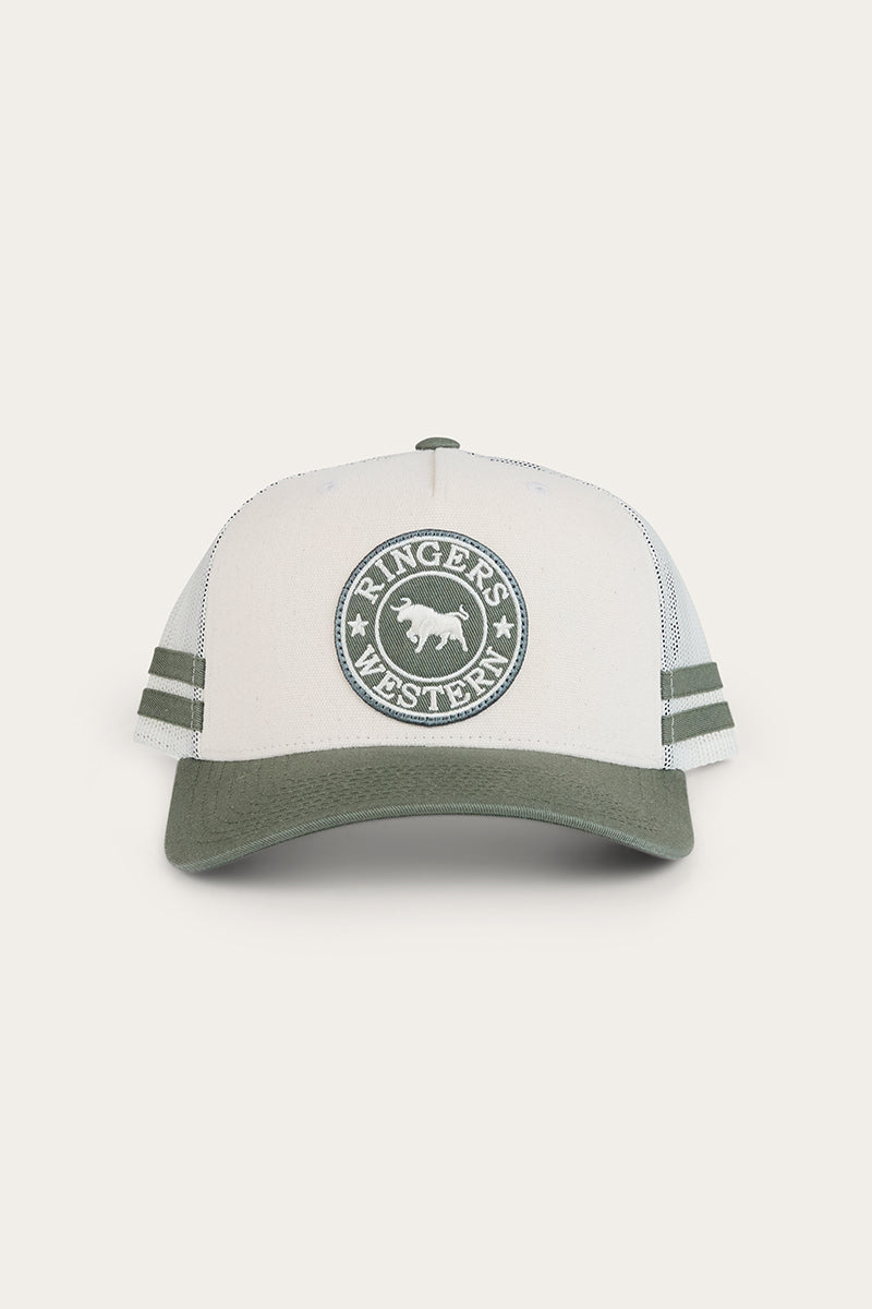 Ringers Western McCoy Trucker Cap Beige/Pale Olive