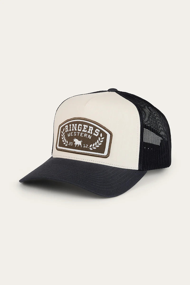 Ringers Western Wheatbelt Trucker Off White/Charcoal