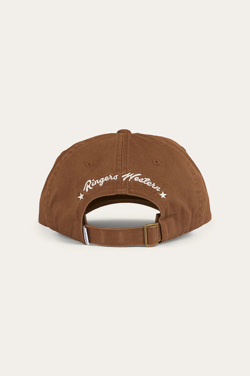 Ringers Western Lady Luck Baseball Cap Saddle Brown