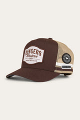 Ringers Western Country Club Deep Fit Trucker Cap Saddle Brown
