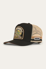 Ringers Western Workhorse Deep Fit Trucker Cap Black