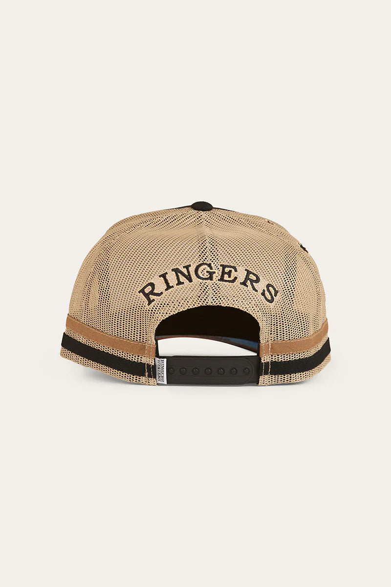 Ringers Western Workhorse Deep Fit Trucker Cap Black