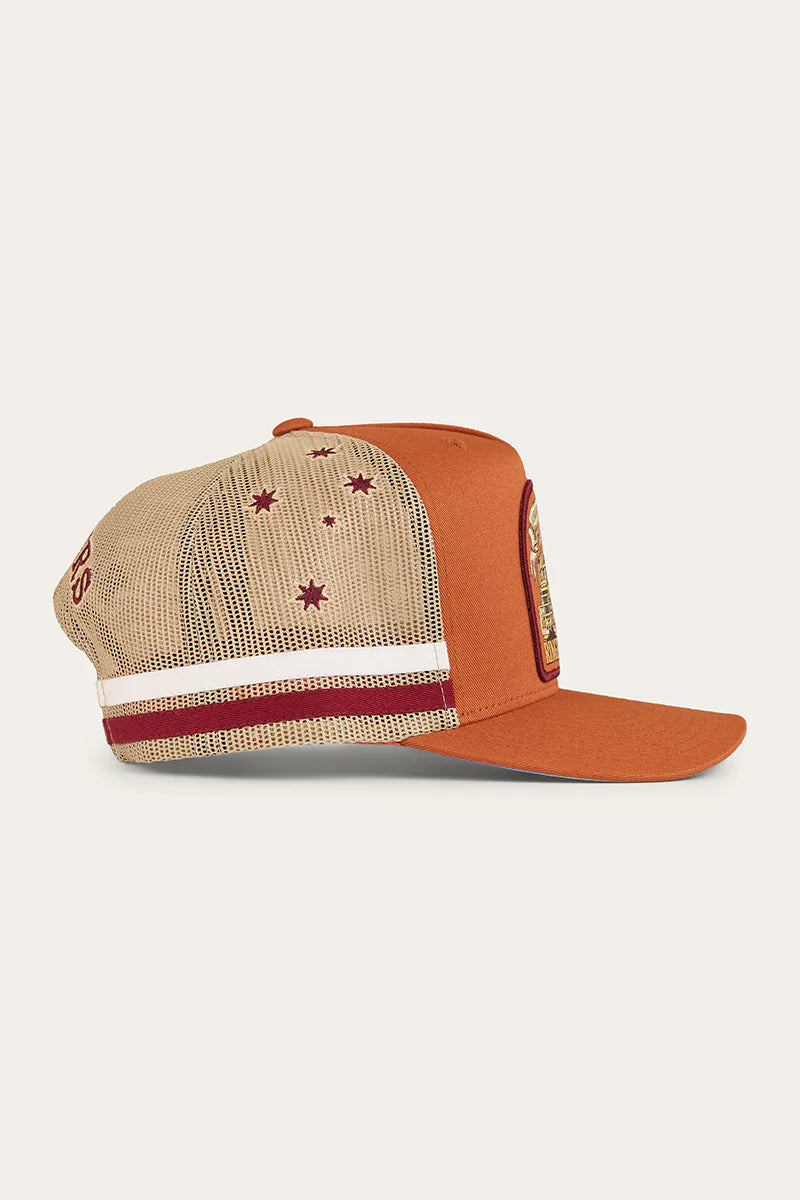 Ringers Western Workhorse Deep Fit Trucker Cap Rust
