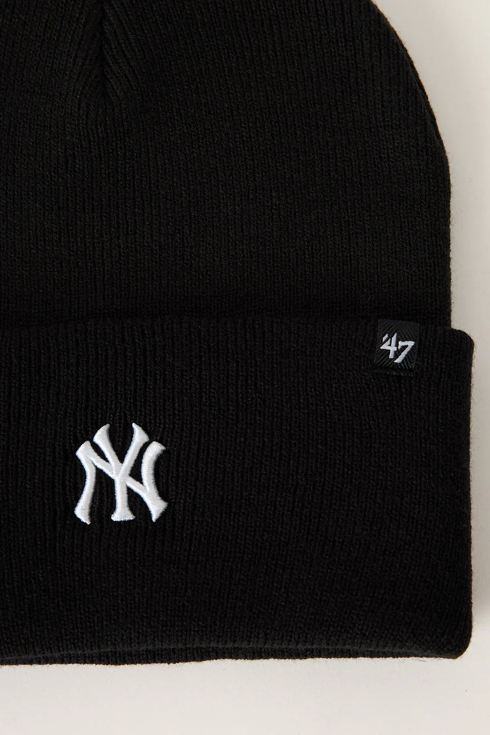 47 Brand Baserunner Beanie MLB Contemporary New York Yankees Black