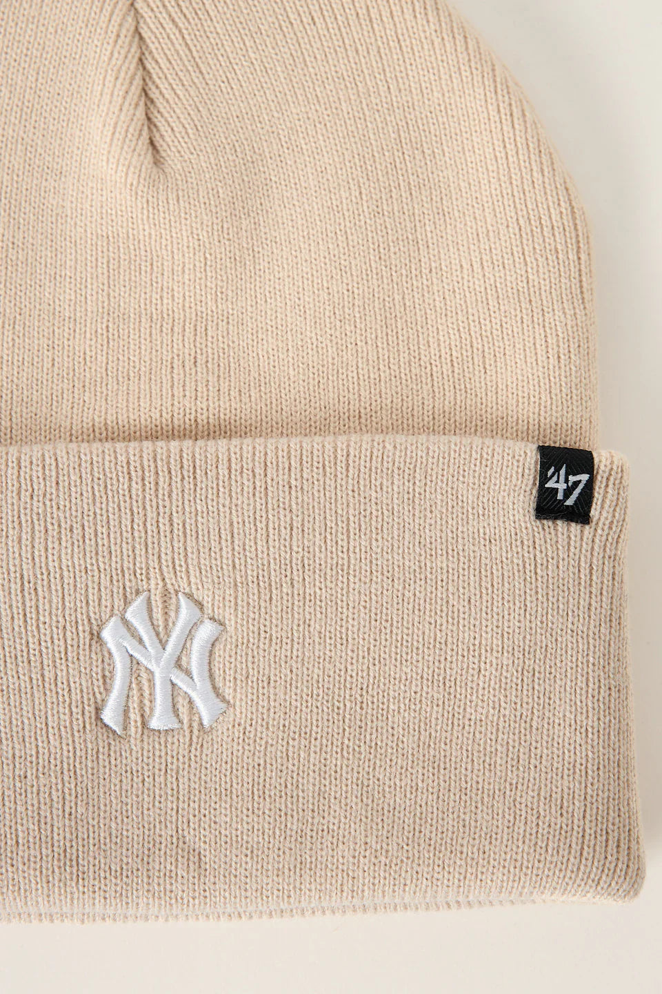 47 Brand Baserunner Beanie MLB Contemporary New York Yankees Stone