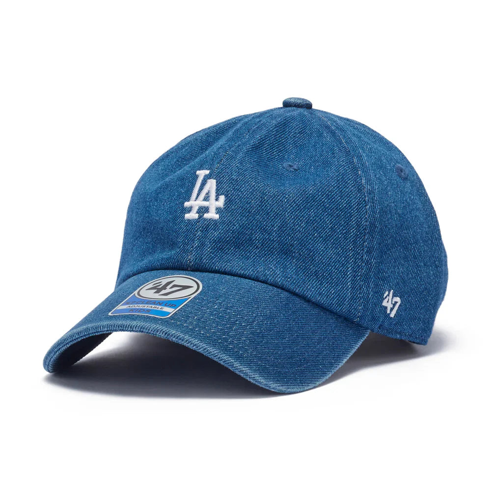 47 Brand Clean Up Baserunner MLB Los Angeles Dodgers Denim