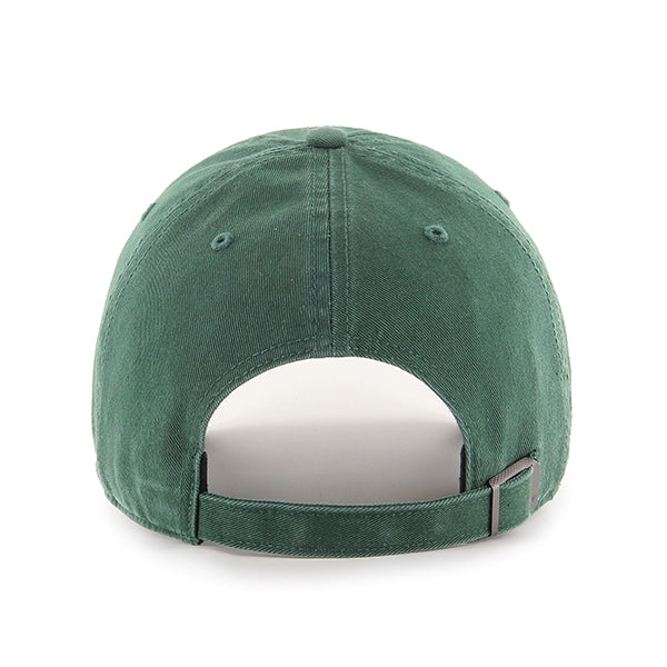 47 Brand Clean Up Baserunner MLB Well Worn Winter Los Angeles Dodgers Dark Green