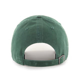 47 Brand Clean Up Baserunner MLB Well Worn Winter Los Angeles Dodgers Dark Green