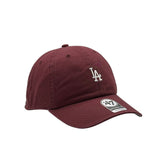 47 Brand Clean Up Baserunner MLB Well Worn Winter Los Angeles Dodgers Maroon