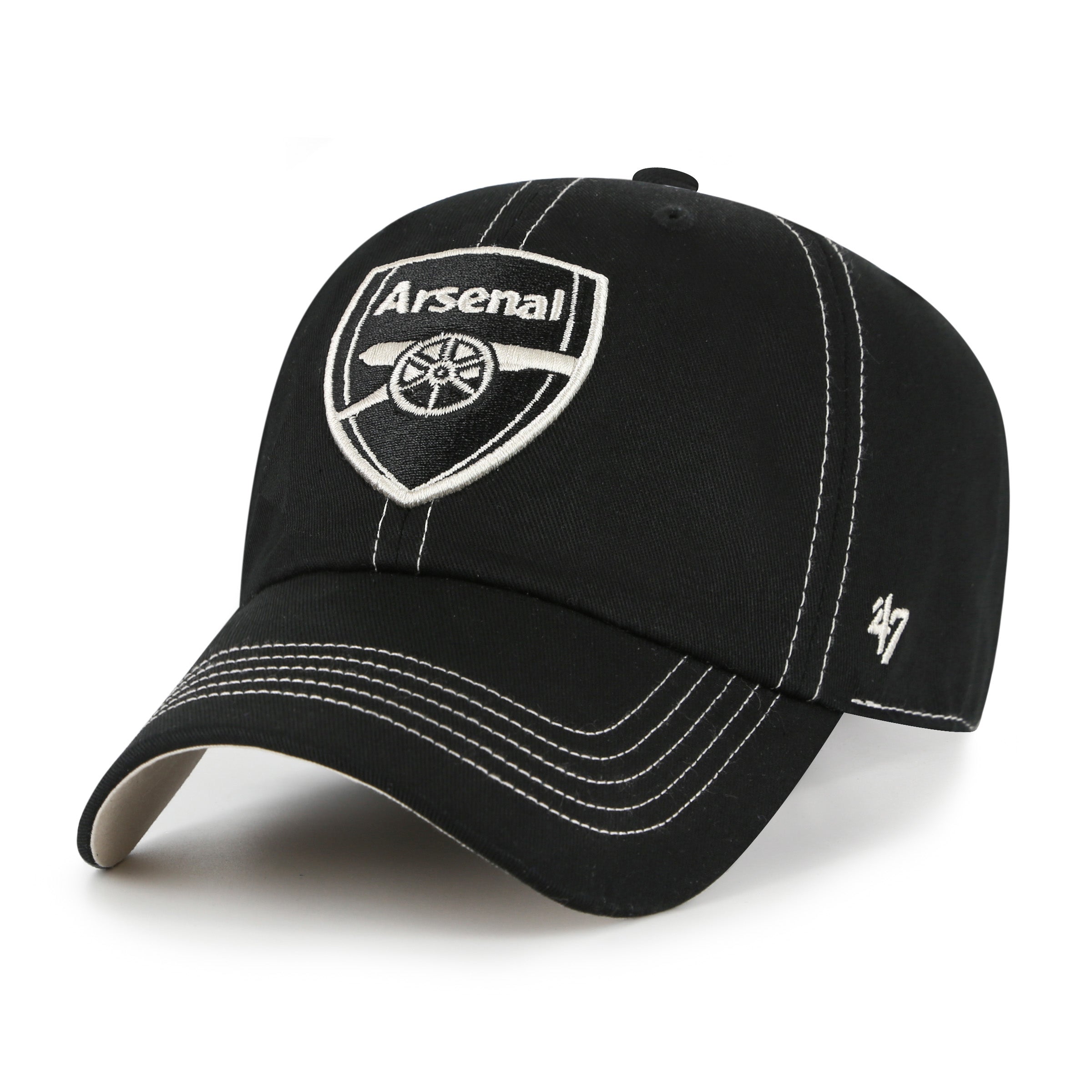 47 Brand Clean Up EPL Contrast Arsenal FC Black