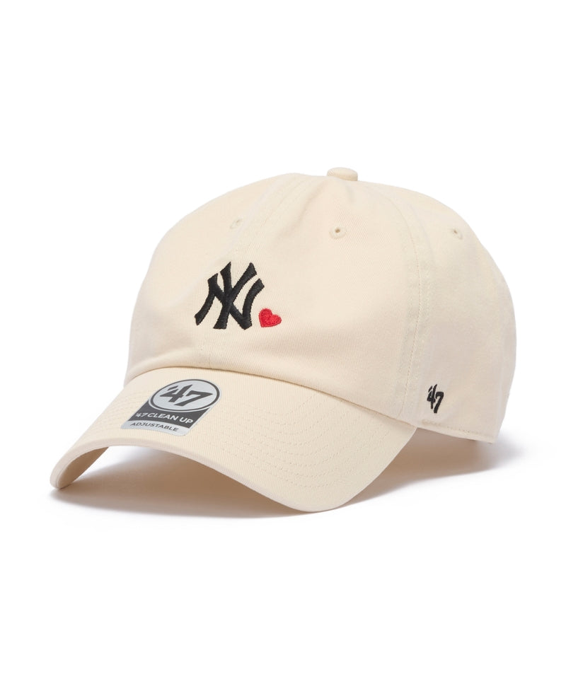 47 Brand Clean Up MLB League Heart New York Yankees Natural